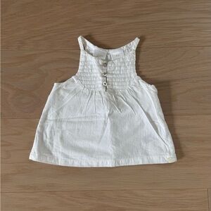Kardashian Kids Baby Girls White tank top size 9 months
